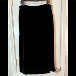 Preston & York Velvet Skirt, Size 14P